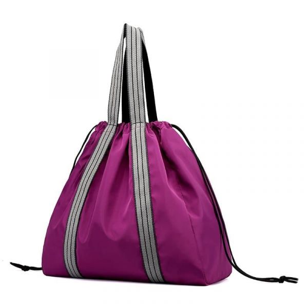 Yoga Rucksack - Violett - Handtasche Eimertasche