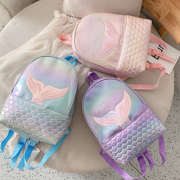Rucksack Für Mädchen Mit Meerjungfrauenmotiv