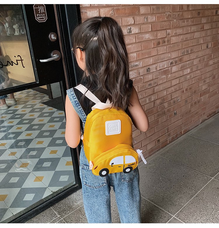 Kinderrucksack Mit Tasche In Form Eines Autos
