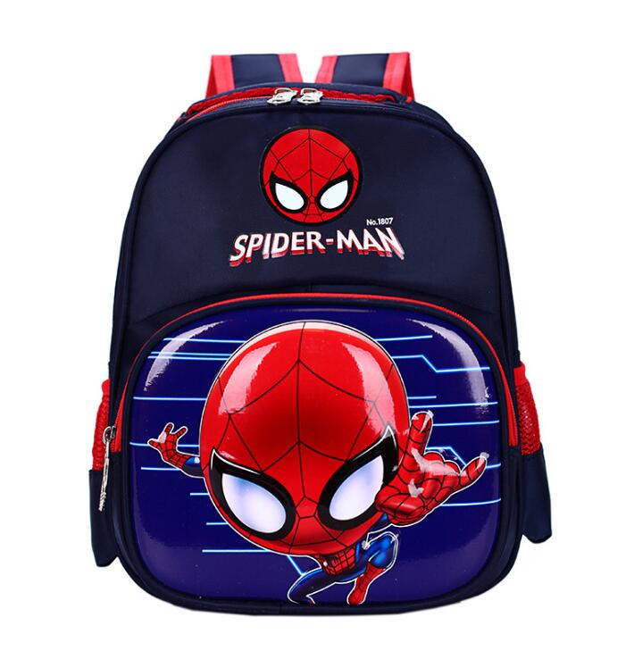 Disney Spider-Man Rucksack blau mit weißem Hintergrund