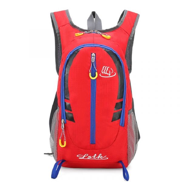 Wasserdichter Und Atmungsaktiver 20L Skirucksack Rot Mit Weißem Hintergrund