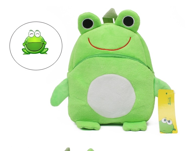 Mini Plüsch Frosch Rucksack Für Kinder