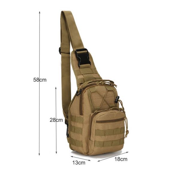 Weiche Militärische Schultertasche Mit Rucksack