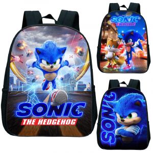 Sonic Rucksack für Kinder mit Motiv auf der Vorderseite