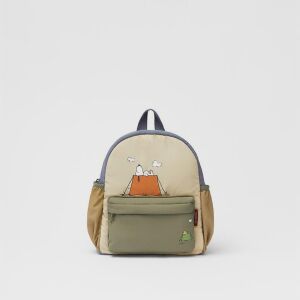 Snoopy-Rucksack aus Canvas für kleine Jungen